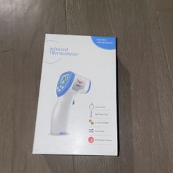 Infrared Thermometer – Contactless Digital Forehead Thermometer with Backlit Display 