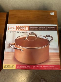 Parini Copper 5 Quart Dutch Oven