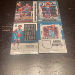 james bouknight lot of 4 (jersey patch)