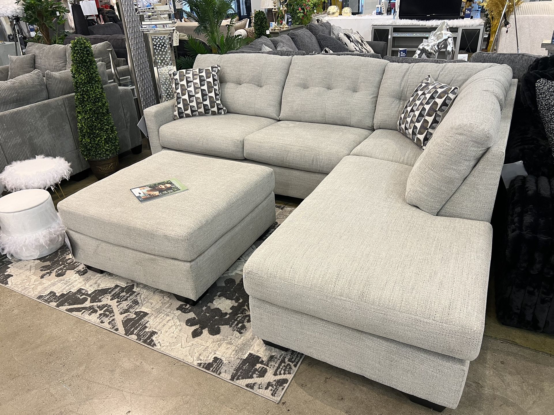 SECTIONAL & OTTOMAN