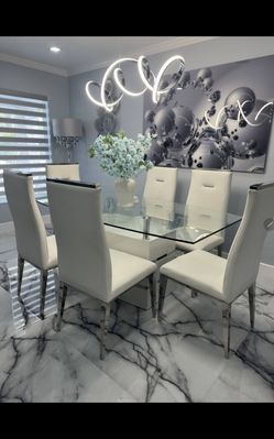 dining room set _ juego de comedor