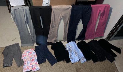 Girl pants and shirts size 10/12