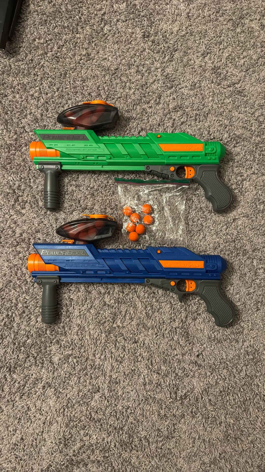 Two Dart Zone Ballistix Ops Powerball Blastes