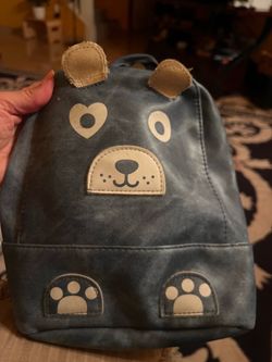 Cute Bear Mini Backpack