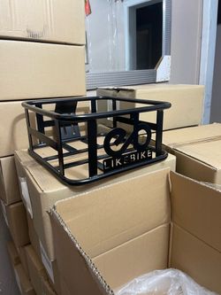 Front bike basket