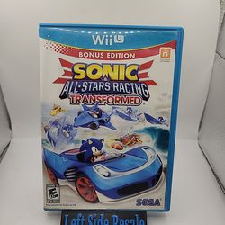 Sonic & All-Stars Racing Transformed ( Nintendo Wii U , 2012 ) - Bonus Edition -