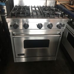 Viking Professional Stove 30” Natural Gas 4 Burners