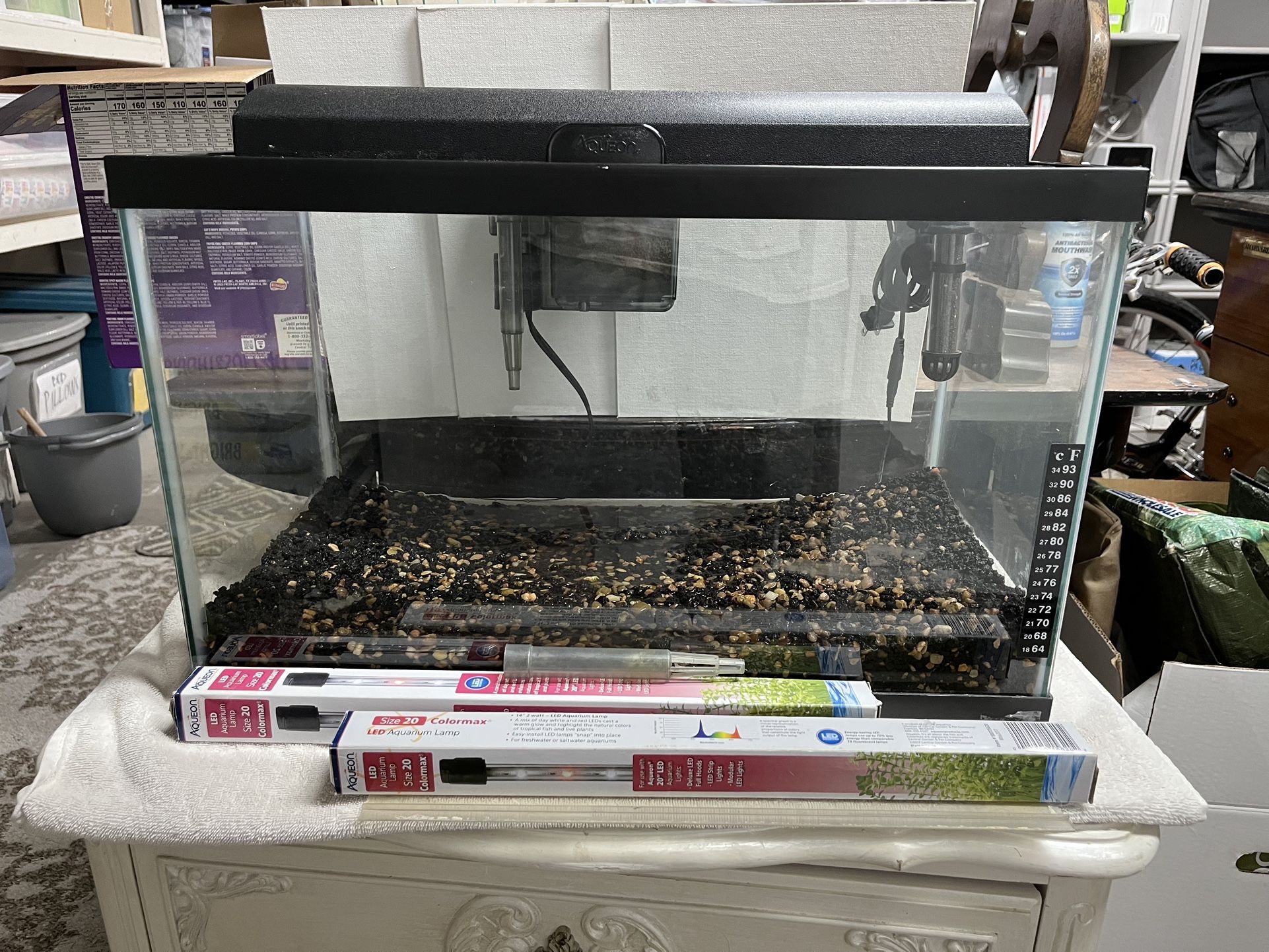 10 Gallon Aquarium Ready For Setup 