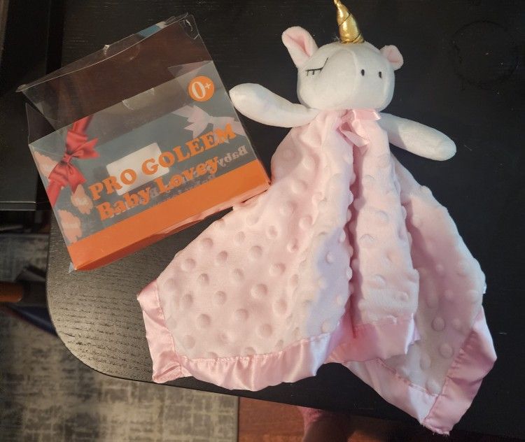 **BRAND NEW** Unicorn Baby Lovey Security Blanket
