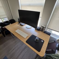 IKEA Anfallare/Hilver Desk + Adils legs