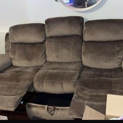Recliner Sofa + Chair + Free Sofa – Moving Sale $220 