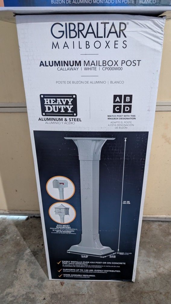 Brand New Mailbox Sealed