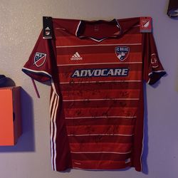 Fc Dallas Whole Team Sighted Signatures 