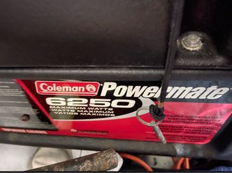 Trading (Pending) Coleman Powermate 6250 Generator( & another generator)  for help moving