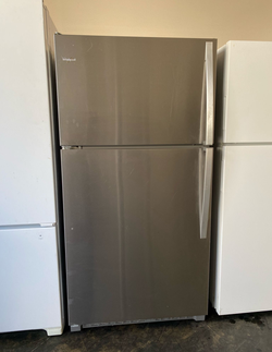 Whirlpool Stainless Steel Top Freezer Fridge