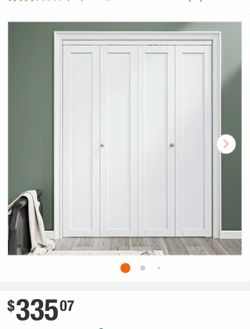 Free bifold track doors