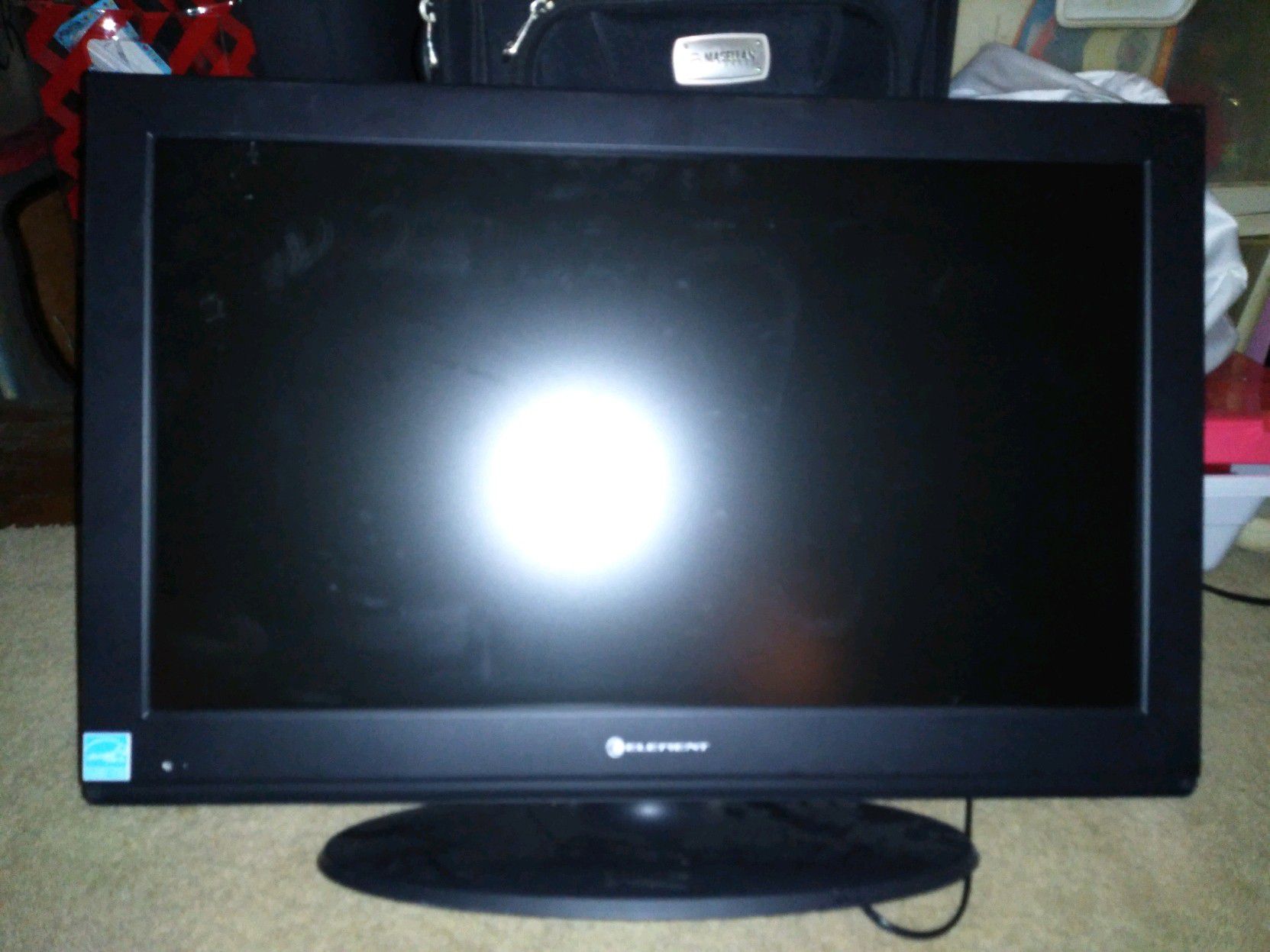 26' Element LCD T.V. + Built in DVD player