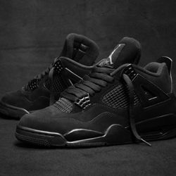 Jordan Retro 4 Black Cat 🐈‍⬛ 
