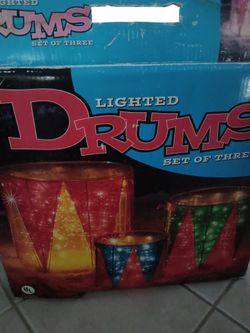 Decoración De Navidad Nuevo Tambores 