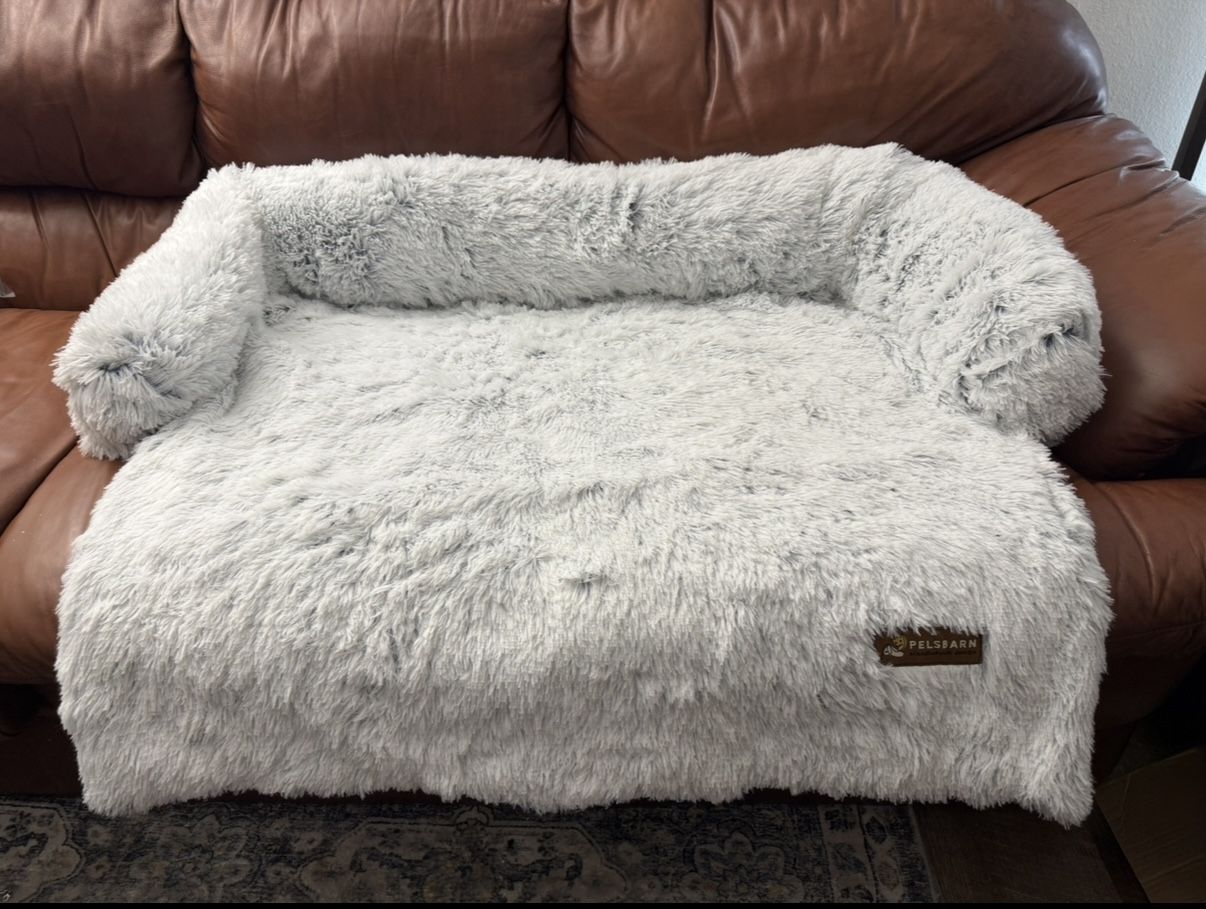 PELSBARN Original Calming Couch Bed Light Grey•Medium/Large