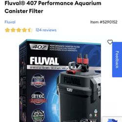 New Fluval 407 $170