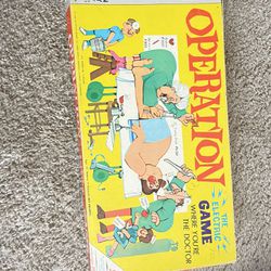 Vintage 1965 Operation Game