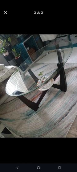 Center Table, Micro Wave And Corner Table