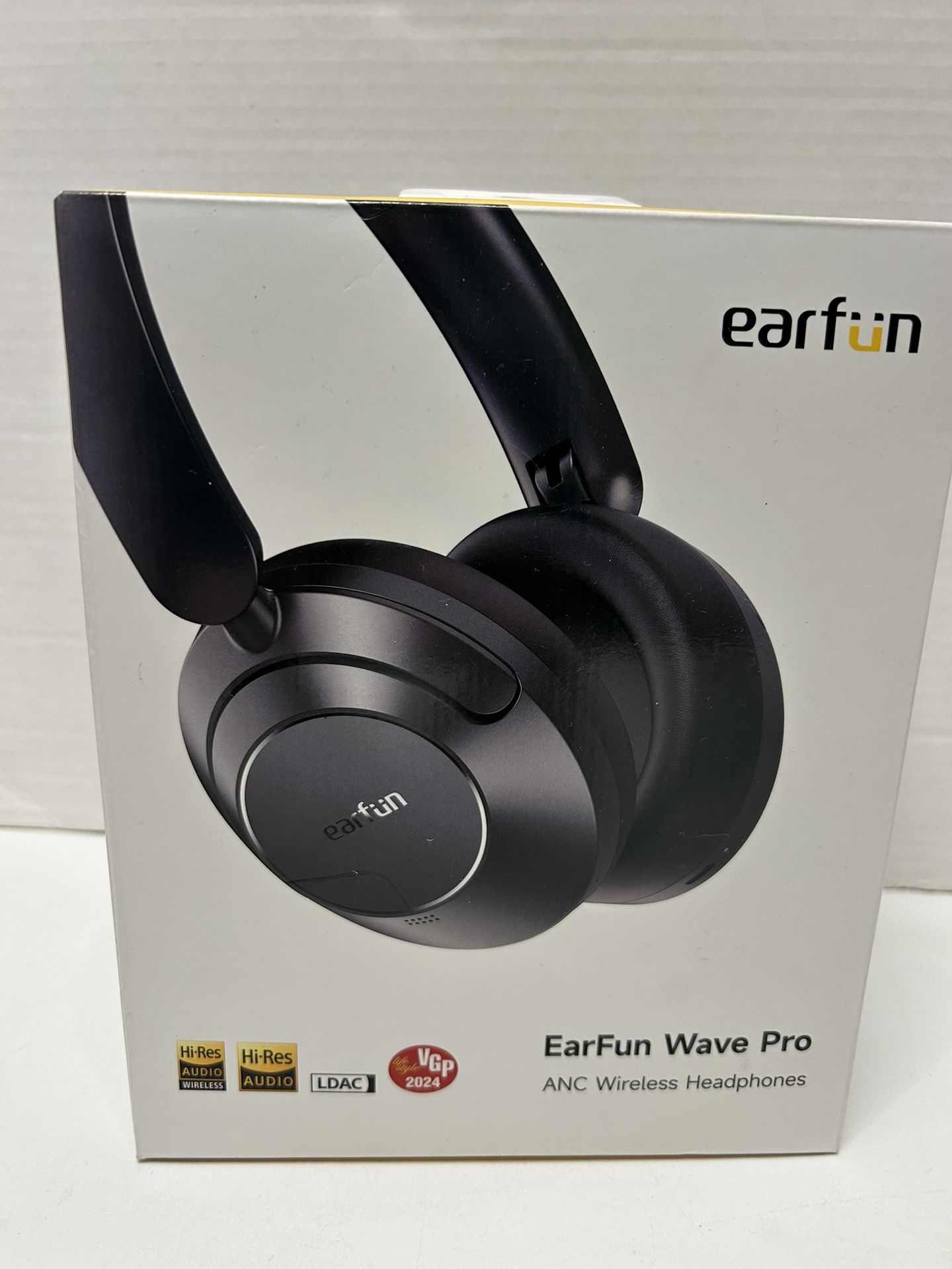 EarFun Wave Pro Active Noise Canceling Headphones, Wireless Over Ear Bluetooth Headphones