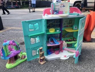 Gabby s Purrfect Dollhouse and Treehouse