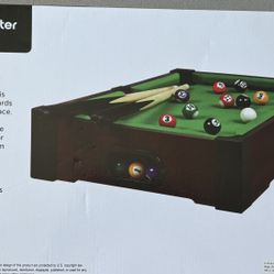 Billiard Tabletop Game 