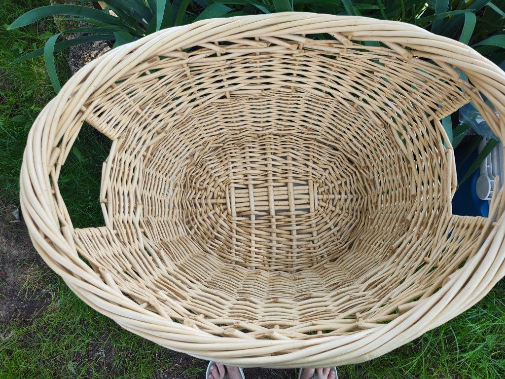 Clean, Sturdy Big Basket