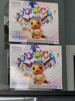 Pokemon Prismatic evolution elite trainer box