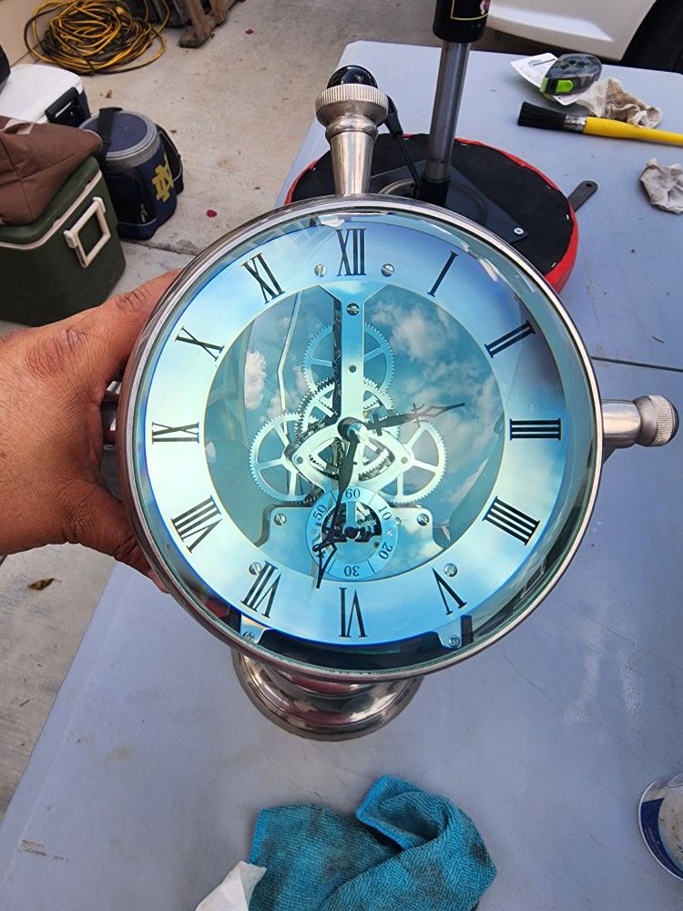 Antique Nautical Clock By Brooks Brothers