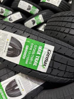 205 75 15 New Tires