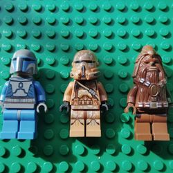 Lego Star Wars Minifigures Lot (3) 