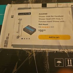 Shower Slide Bar Handheld Shower Head With Hose