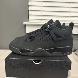 Retro Air Jordan 4 Black Cat Size 10.5
