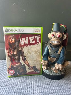 Wet (Microsoft Xbox 360, 2009) Complete CIB w/ Manual Rare OOP Game