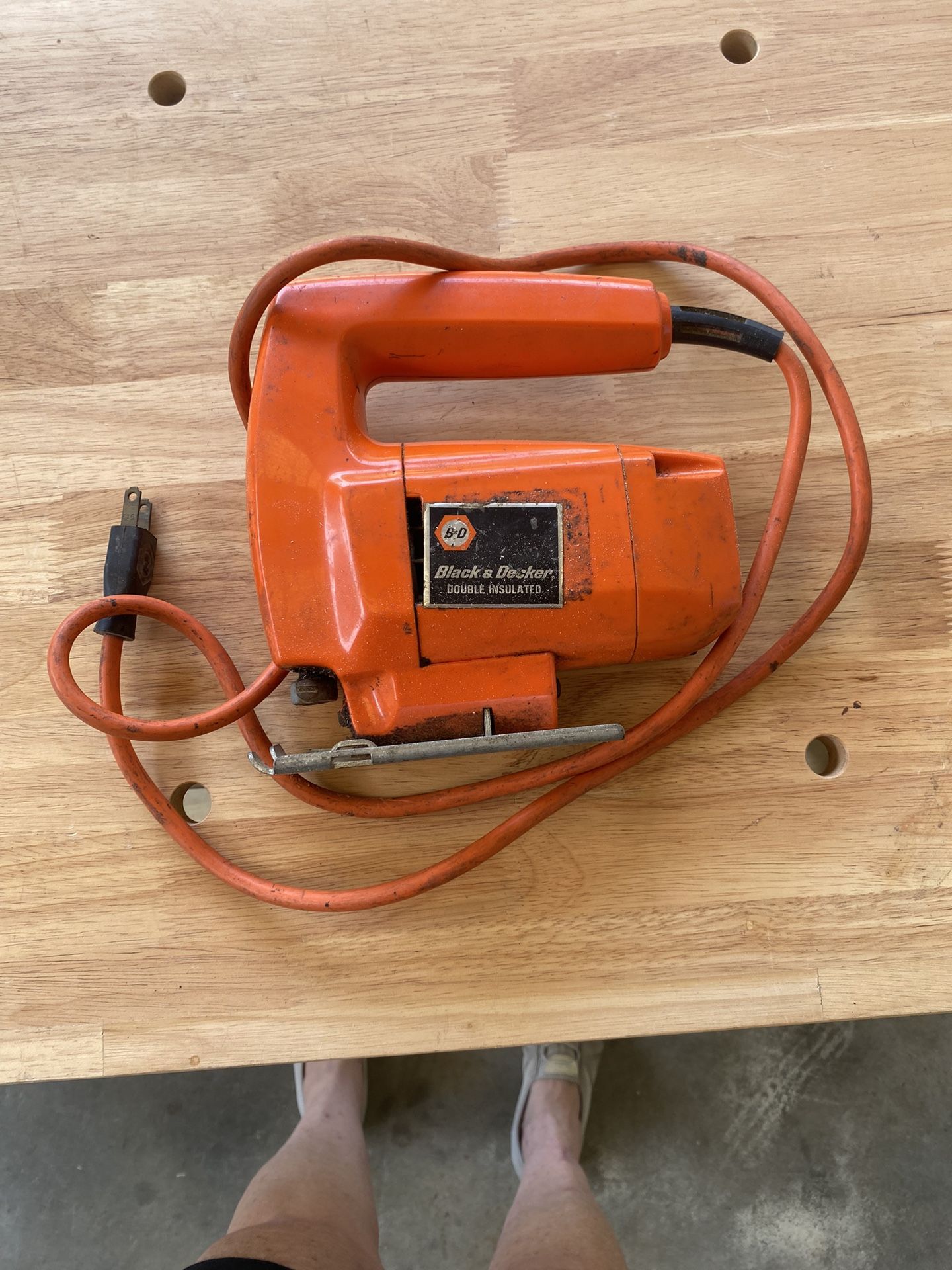 Black N Decker Vintage variable speed Saw
