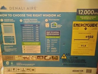 Denali Aire 12000 BTU Window Air Conditioner
