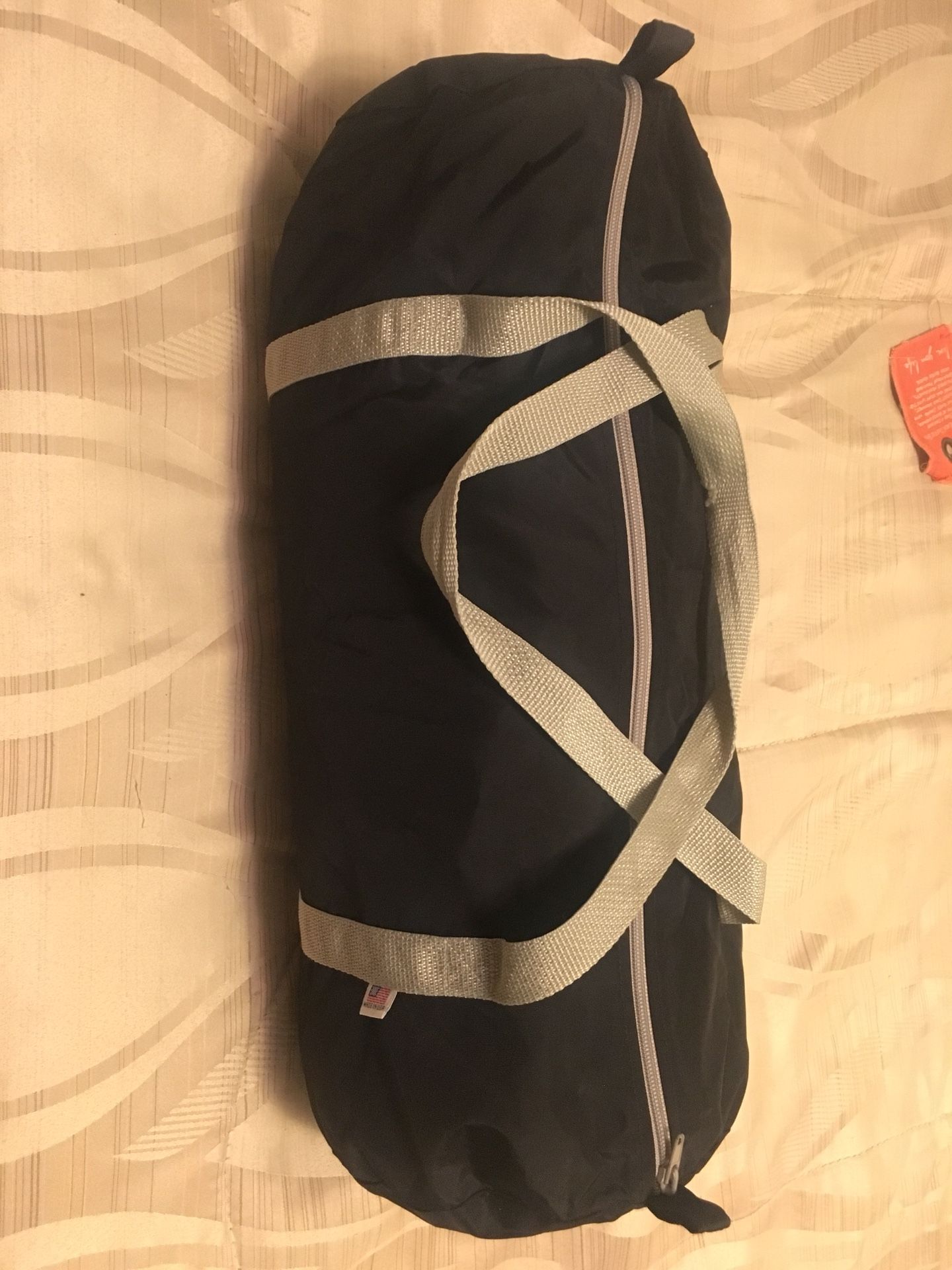 American Apparel nylon gym bag