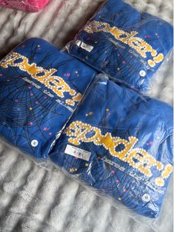 Blue spider hoodie