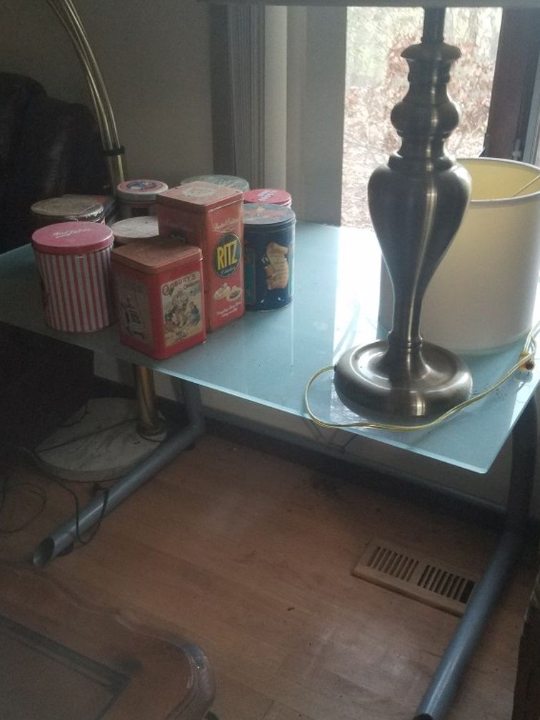 Glass Top Desk