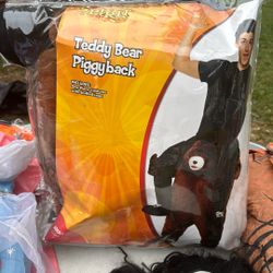 Teddy Bear Piggyback Costume 