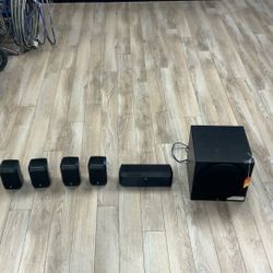 Yamaha 6 Speaker Sound System ysl-sw012 16680-2