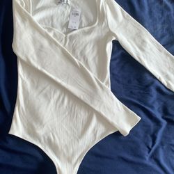 Bodysuit Hollister Blanco. 