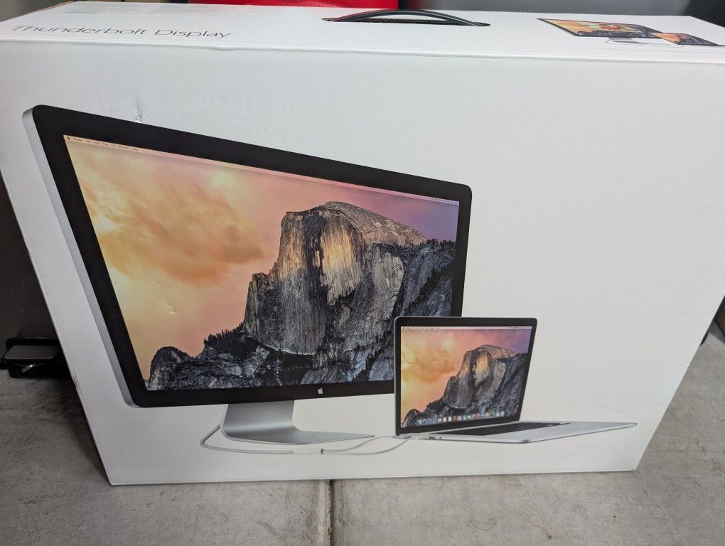 27" NIB Apple Thunderbolt Display Never Used