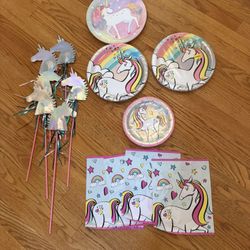 Unicorn Birthday Party Supplies