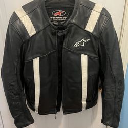 Alpine stars  Alpinestar Motorcycle Leather Jacket Xl 