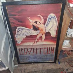 Led Zeppelin album poster